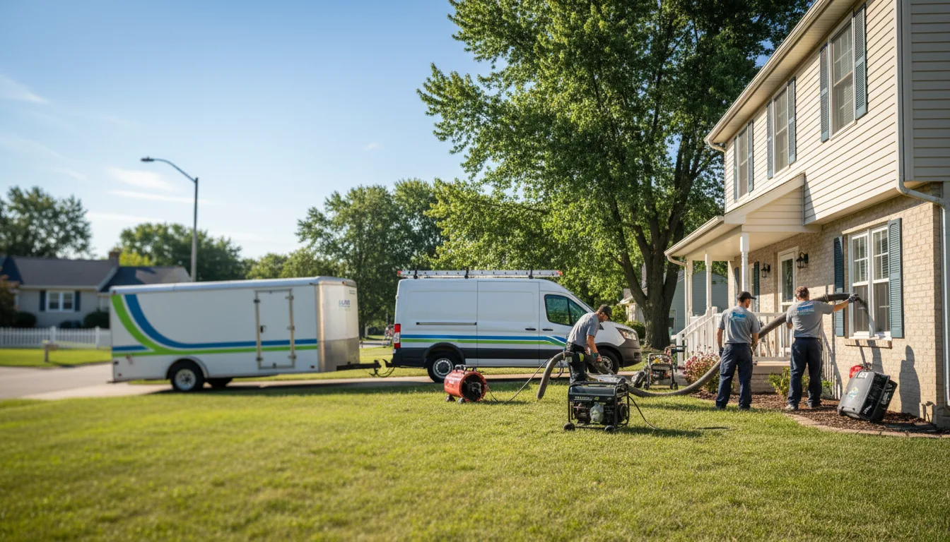 Flooded Basement Restoration And Cleanup With Repair in Arlington, IA near me